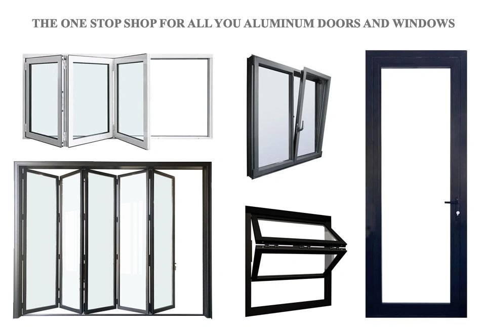 Aluminum Bifold Patio Doors Stock Doors Only